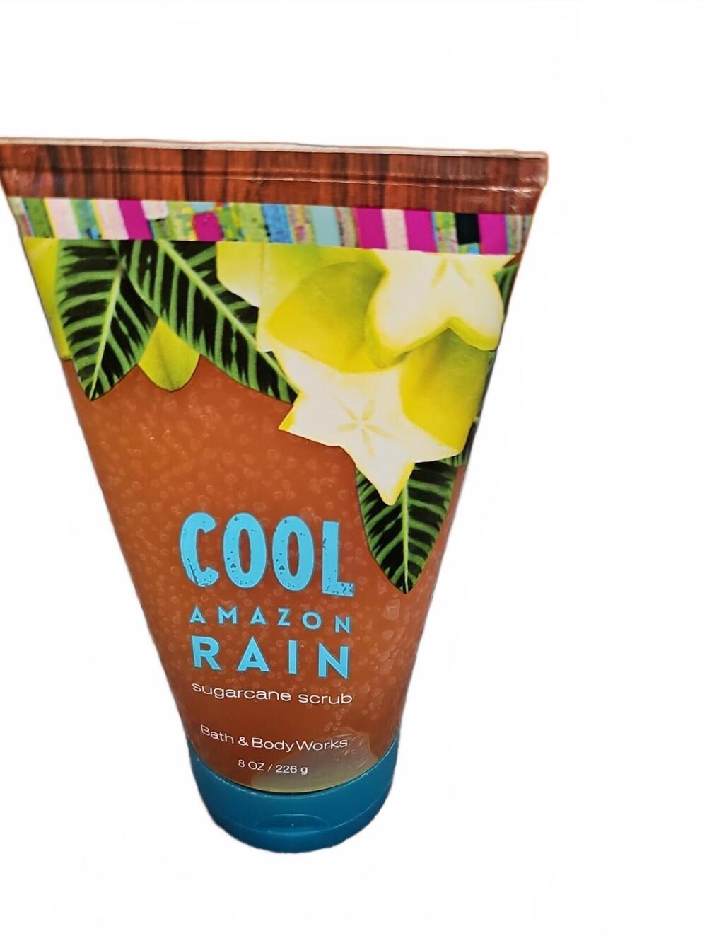 1 Bath & Body Works COOL AMAZON RAIN Sugarcane Body Scrub 8 oz